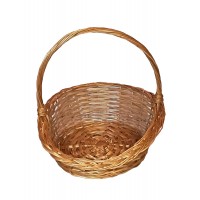 Cos din rachita model rotund inalt in spate mediu Cos din rachita model rotund inalt in spate mediu